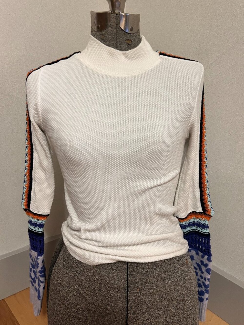 Free People XS thermal with sleeve detail
